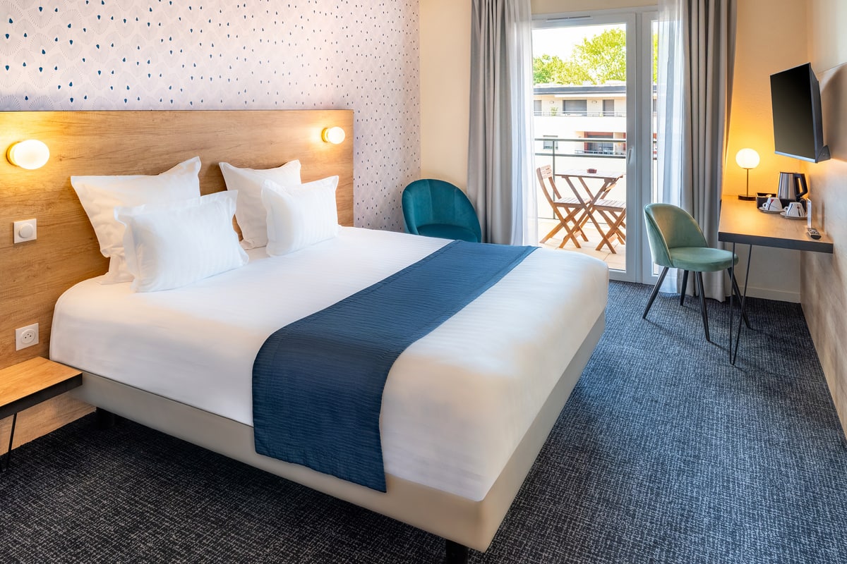 Chambre superieure de l’Hôtel Fontaine Argent
